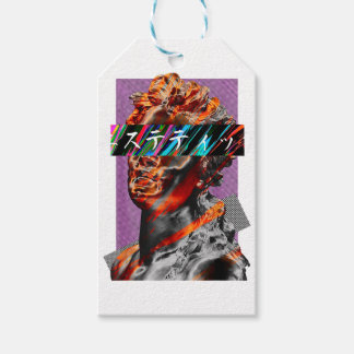 Etiqueta Para Presente Futurismo Japonês Estético Vaporwave