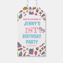 Garota Bonita Unicórnio Qualquer Festa de aniversá