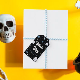 Etiqueta Para Presente Garoto Halloween Groovy Little Boo Baby Shower Fan