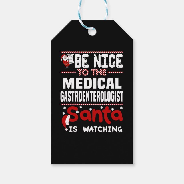Etiqueta Para Presente Gastroenterologista Médico (Frente)