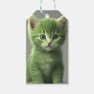Etiqueta Para Presente Gatinho Incrível