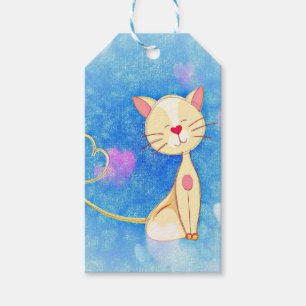 Etiqueta Para Presente Gato Sonhando