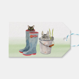 Etiqueta Para Presente Gatos Bonitos Da Minha Etiqueta De Presente De Jar