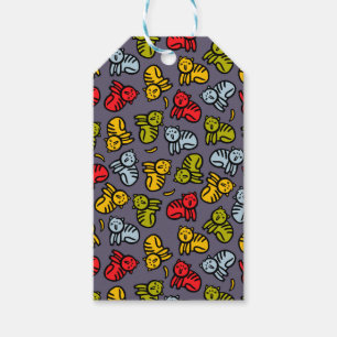 Etiqueta Para Presente Gatos e bananas