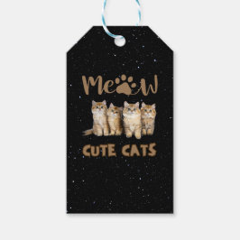 Etiqueta Para Presente Gatos Fofos
