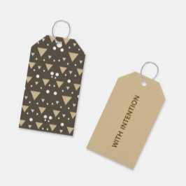 Etiqueta Para Presente Geometria Luxe