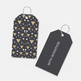 Etiqueta Para Presente  Geometry Luxe