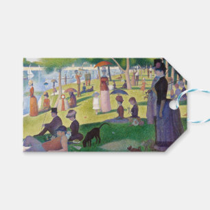 Etiqueta Para Presente Georges Seurat - Um Domingo na La Grande Jatte