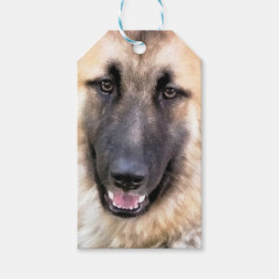 ETIQUETA PARA PRESENTE GERMAN SHEPHERD