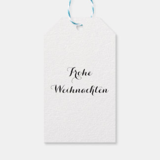Etiqueta Para Presente Geschenkanhänger Frohe Weihnachten