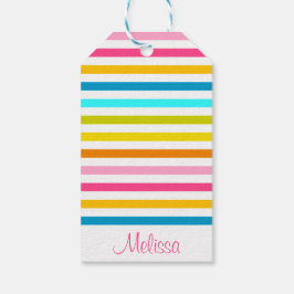 Etiqueta Para Presente gibis de doces estilo primavera de verão