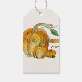 Etiqueta Para Presente Gift Tag: Harvest Blessings