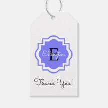 GIFT TAG_"Obrigado!" TAG MONOGRAM