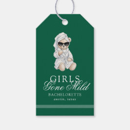 Etiqueta Para Presente Girls Gone Mild Spa Bear Bachelorette