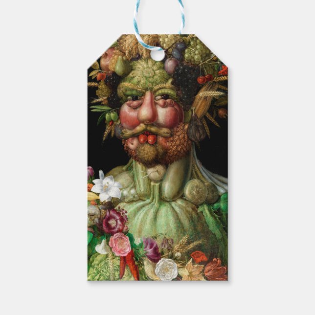 Etiqueta Para Presente Giuseppe Arcimboldo - Vertumnus (Frente)