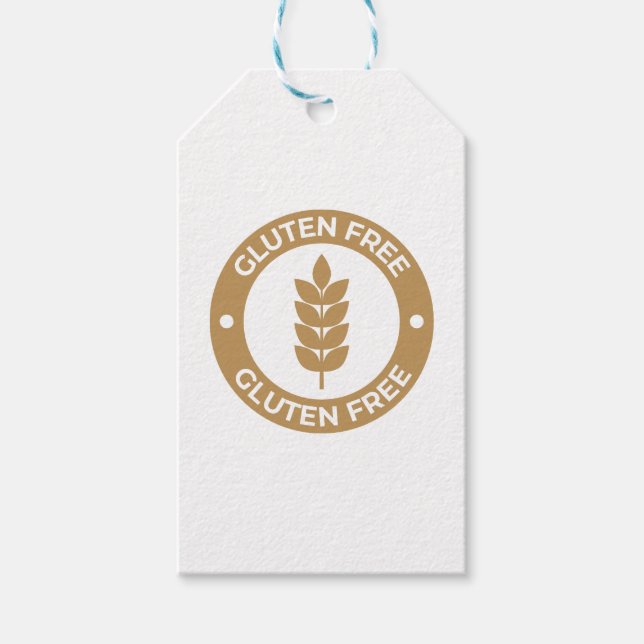 Etiqueta Para Presente Gluten Free (Frente)