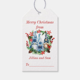 Etiqueta Para Presente Gnomo Bonito Natal