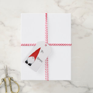 Etiqueta Para Presente Gnomo Feliz Natal