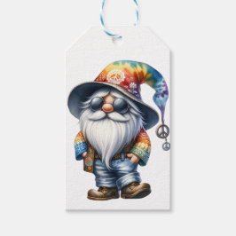 Etiqueta Para Presente Gnomo Hippie