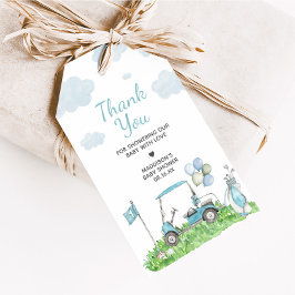 Etiqueta Para Presente Golfe Um Pequeno Chá de fraldas De Putter Favorece