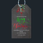 Etiqueta Para Presente GORDURA DE CHALKBOARD PixDezines CHRISTMAS, FUN FO<br><div class="desc">As etiquetas de presentes de quadro de chaleiras PixDezines, etiquetas de presentes de Natal Feliz, espalhem a vossa alegria durante este período de férias. Clique no botão "personalizar" para editar imagens, girar e adicionar texto / monograma. Divirta-se excelente na sua própria criação. cor de fundo DIY, aparas, fontes e cores...</div>
