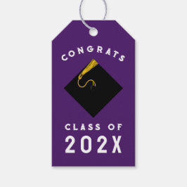 Etiqueta Para Presente Graduação 2025 Roxo