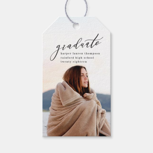 ETIQUETA PARA PRESENTE GRADUAÇÃO MÍNIMA (Frente)