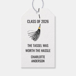 Etiqueta Para Presente Graduation Cap Tassel Paper