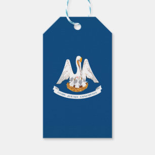 Etiqueta Para Presente Gráfico dinâmico da bandeira do estado de