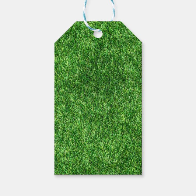 Etiqueta Para Presente Grama Verde (Frente)