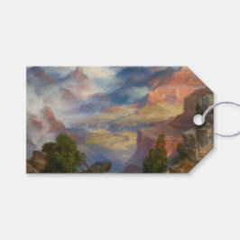 Etiqueta Para Presente Grand Canyon in Mist (por Thomas Moran)