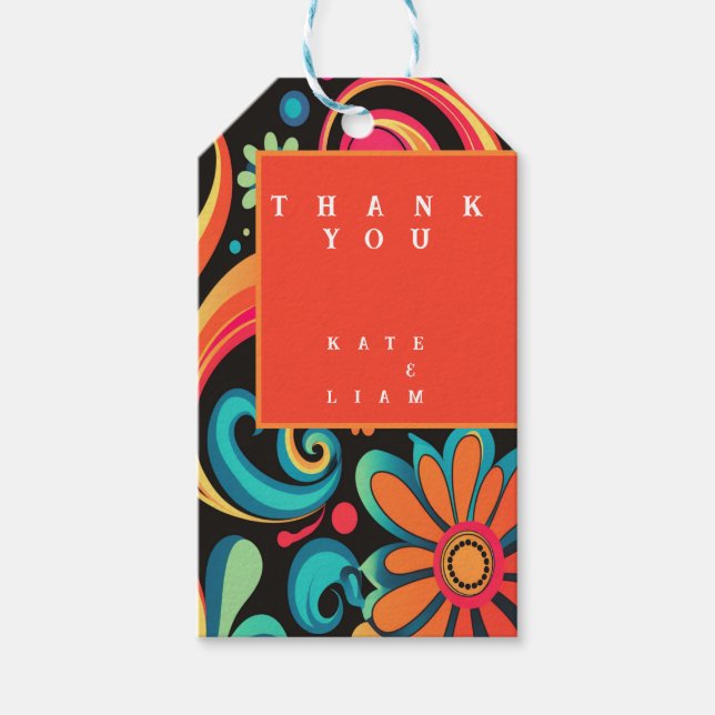 Etiqueta Para Presente Groovy 70 (Frente)