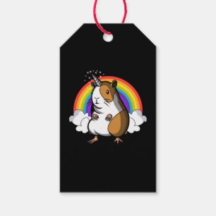Etiqueta Para Presente Guiné Pig Unicorn