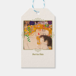 Etiqueta Para Presente Gustav Klimt - Mãe e Filho