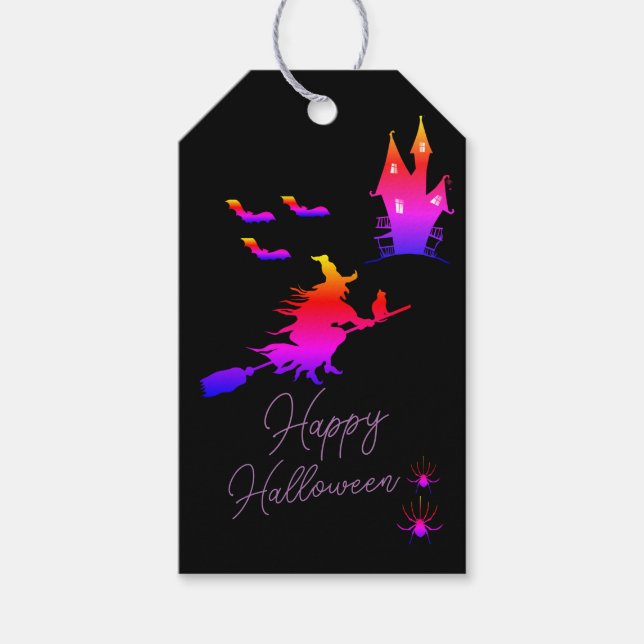Etiqueta Para Presente Halloween (Frente)