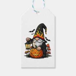Etiqueta Para Presente Halloween Gnome Gift Tag