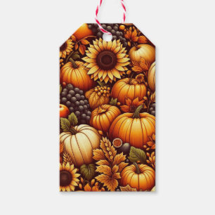 Etiqueta Para Presente Halloween/outono/Outono/Abóbora