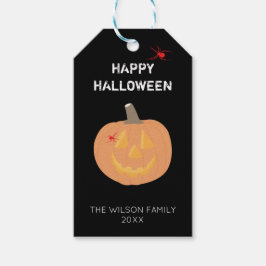 Etiqueta Para Presente Halloween Pumpkin