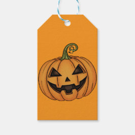 Etiqueta Para Presente Halloween Pumpkin