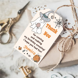 Etiqueta Para Presente Halloween Spooky Groovy Cute Ghost