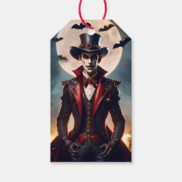 Etiqueta Para Presente Halloween Steampunk Gótico Zumbi Vampiro