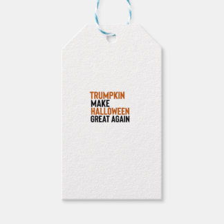 Etiqueta Para Presente Halloween Trumpkin - Faça Excelente De Halloween N