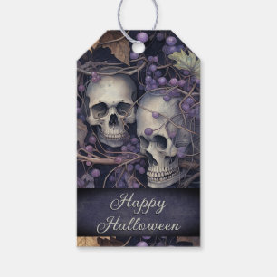 Etiqueta Para Presente Halloween Vintage Personalizado 