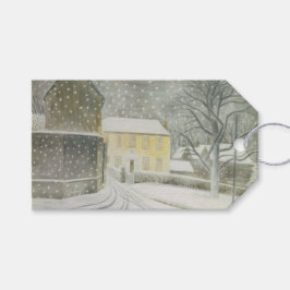 Etiqueta Para Presente Halstead Road em Snow (por Eric Ravilious)