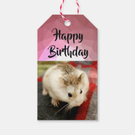 Etiqueta Para Presente Hammyville - Hamster Bonito