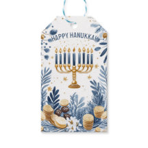 Hanukkah Harmony Watercolor Festival das Luzes