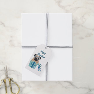 Etiqueta Para Presente Hanukkah Pug Gift