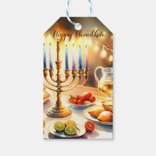 Etiqueta Para Presente Happy Hanukkah