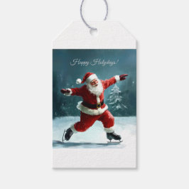 Etiqueta Para Presente Happy Holydays 