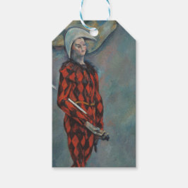 Etiqueta Para Presente Harlequin (Joker) (por Paul Cézanne)